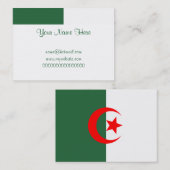 Algerije Visitekaartje (Voorkant / Achterkant)