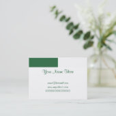 Algerije Visitekaartje (Staand voorkant)