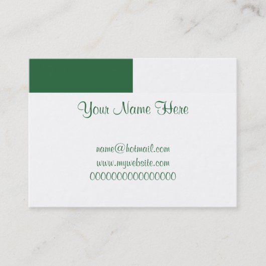 Algerije Visitekaartje (Voorkant)