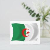 Algerije Vlag Ansichtkaart Briefkaart (Staand voorkant)