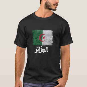 Algerije Vlag DZ Trots Algerijns Football team Soc T-shirt