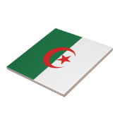 Algerije Vlag Keramische Tegel Tegeltje (Zijkant)