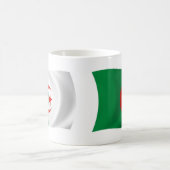 Algerije Vlag Mok (Center)