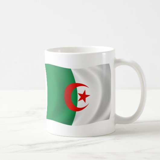 Algerije Vlag Mok (Rechts)