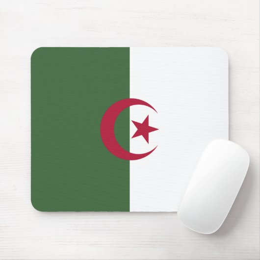 Algerije vlag muismat (Met muis)