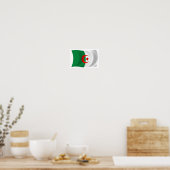 Algerije Vlag Poster Print (Keuken)