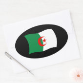 Algerije Vlag Sticker (Envelop)