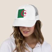 Algerije Vlag Trucker Hoed Pet (In situ)