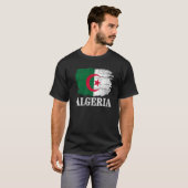Algerije vlag voor Algerije T-shirt (Voorkant volledig)