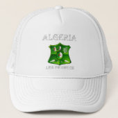 Algerije Voetbal Trucker Pet (Voorkant)