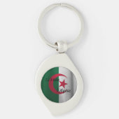 ALGERIJESE VLAG SLEUTELHANGER (Voorkant)