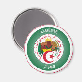 Algerijns Erfgoed Embleem Magneet (Voorkant / Achterkant)
