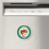 Algerijns Erfgoed Embleem Magneet (Insitu (Vaatwasser))