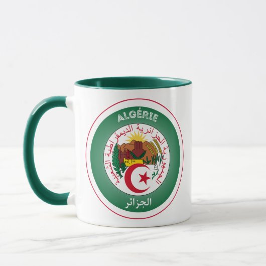 Algerijns Erfgoed Embleem Mok (Links)