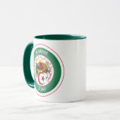 Algerijns Erfgoed Embleem Mok (Voorkant links)