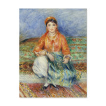 Algerijns meisje door Pierre-Auguste Renoir