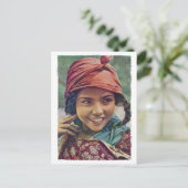 Algerijns MeisjesBriefkaart Briefkaart (Staand voorkant)