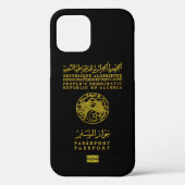 Algerijns paspoort Case-Mate iPhone case (Achterkant)