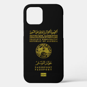 Algerijns paspoort Case-Mate iPhone case