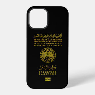 Algerijns paspoort iPhone 12 pro hoesje