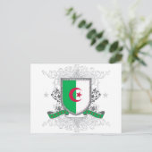 Algerijns schild briefkaart (Staand voorkant)