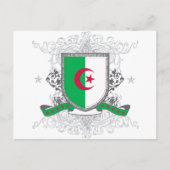 Algerijns schild briefkaart (Voorkant)