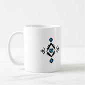 Algerijnse Amazigh Spirituele Bescherming Evil Eye Koffiemok (Links)