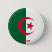 Algerijnse Button voor het charmeren van patriotti (Voorkant)
