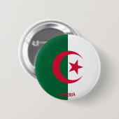 Algerijnse Button voor het charmeren van patriotti (Voorkant /achterkant)