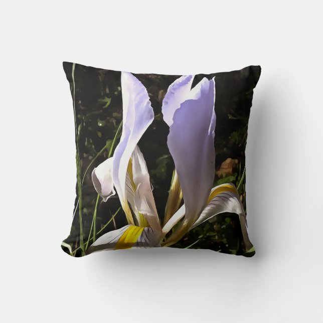 Algerijnse iris hyperrealistische verf van wilde b kussen (Voorkant)