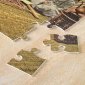 Algerijnse tapijtmakers 1899 legpuzzel (Zijkant)