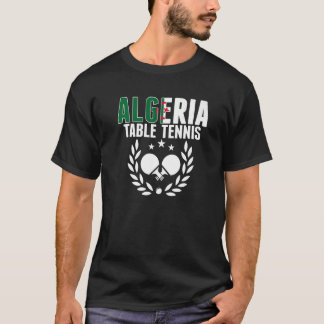 Algerijnse Tennis Algerijnse pingpong T-shirt