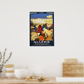 Algerijnse Vintage-reis Poster (Keuken)