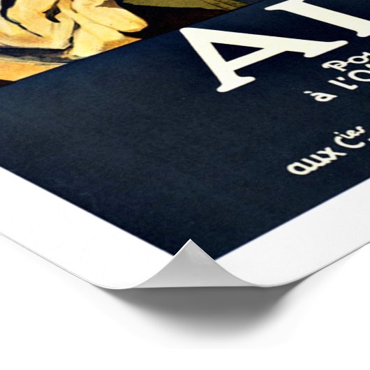 Algerijnse Vintage-reis Poster (Hoek)