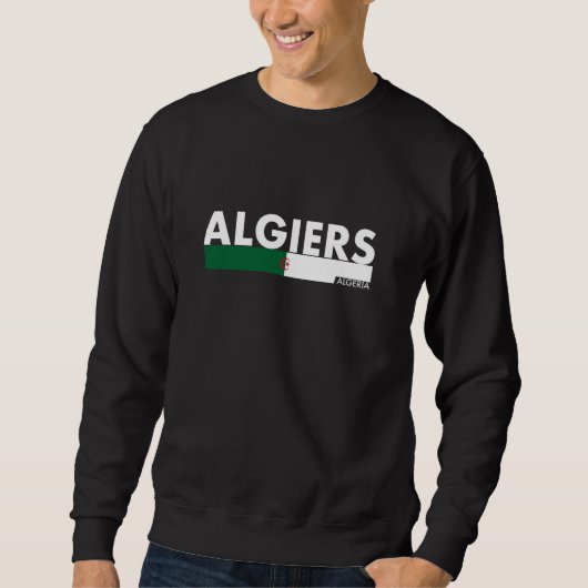Algerijnse vlag Algerije Trui (Voorkant)