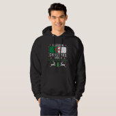 Algerijnse vlag Algerijnse kerstkeuter Hoodie (Voorkant volledig)