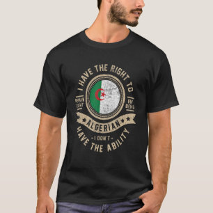 Algerijnse vlag - Algerijnse Mannen en vrouwen T-shirt