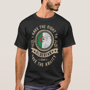Algerijnse vlag - Algerijnse Mannen en vrouwen T-shirt