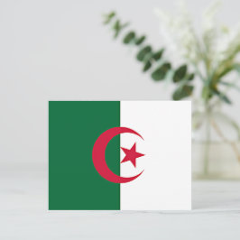 Algerijnse vlag briefkaart