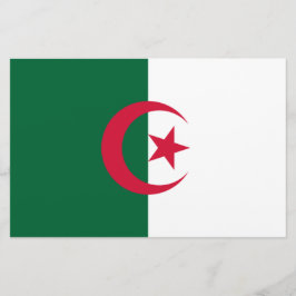 Algerijnse vlag briefpapier