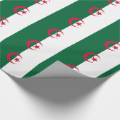 Algerijnse vlag cadeaupapier (Hoek)