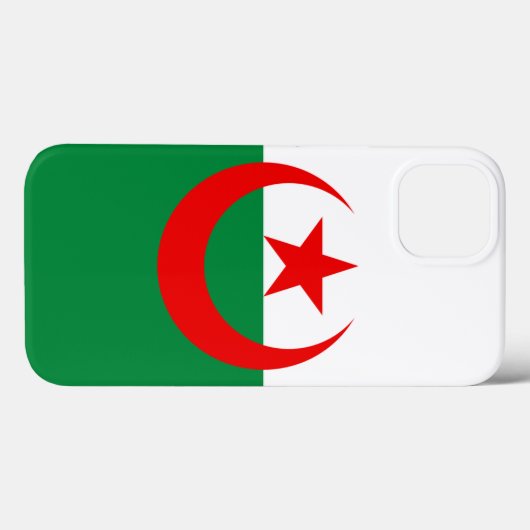 Algerijnse vlag Case-Mate iPhone case (Achterkant (horizontaal))