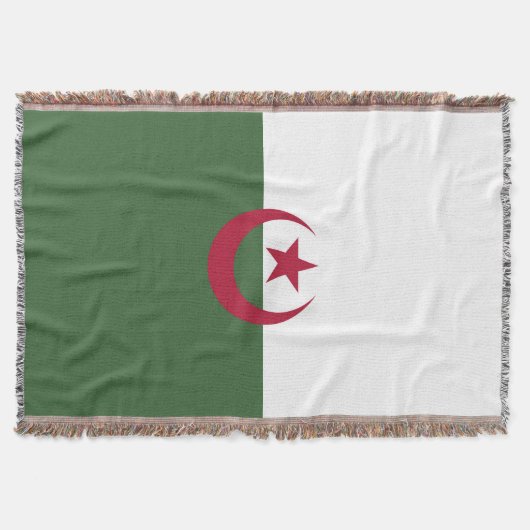 Algerijnse vlag deken (Voorkant)