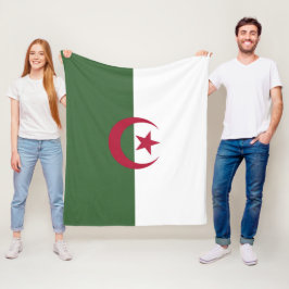Algerijnse vlag fleece deken