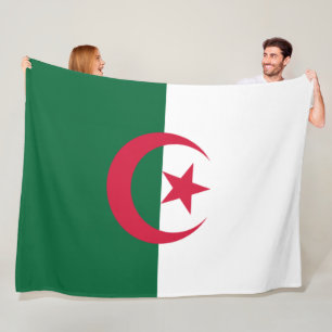 Algerijnse vlag fleece deken