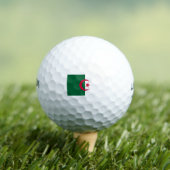 Algerijnse vlag golfballen (Insitu Shirt)