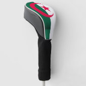Algerijnse vlag golfheadcover (Schuin)