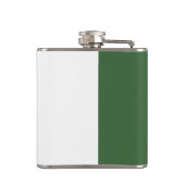 Algerijnse vlag heupfles (Achterkant)