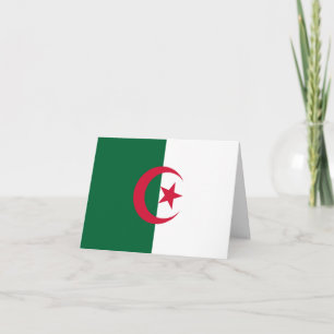Algerijnse vlag kaart