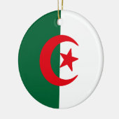 Algerijnse vlag keramisch ornament (Links)
